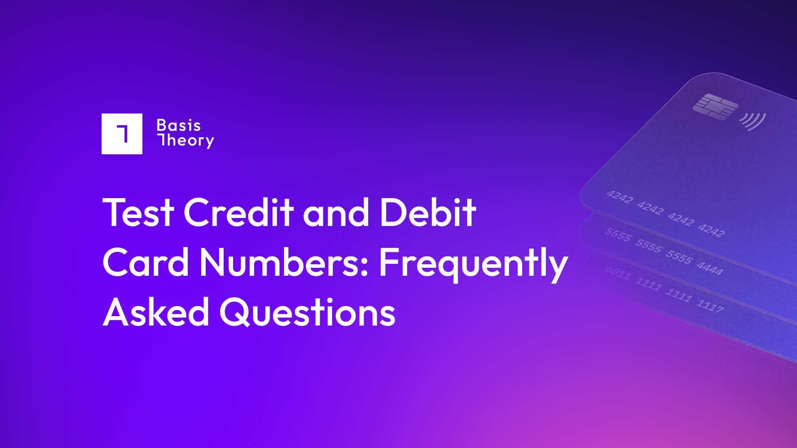 Credit Card Numbers